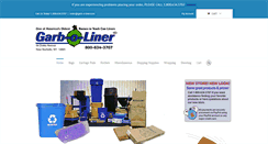 Desktop Screenshot of garb-o-liner.com
